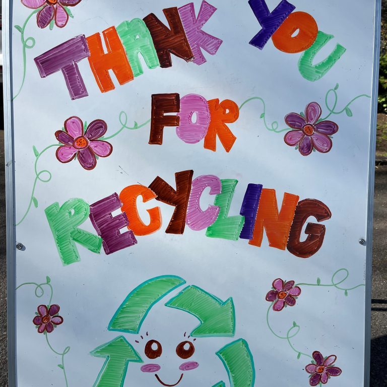 Thank You For Recycling